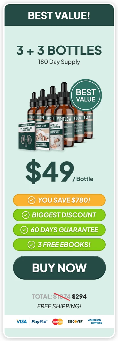 ViriFlow Usa 6 bottles