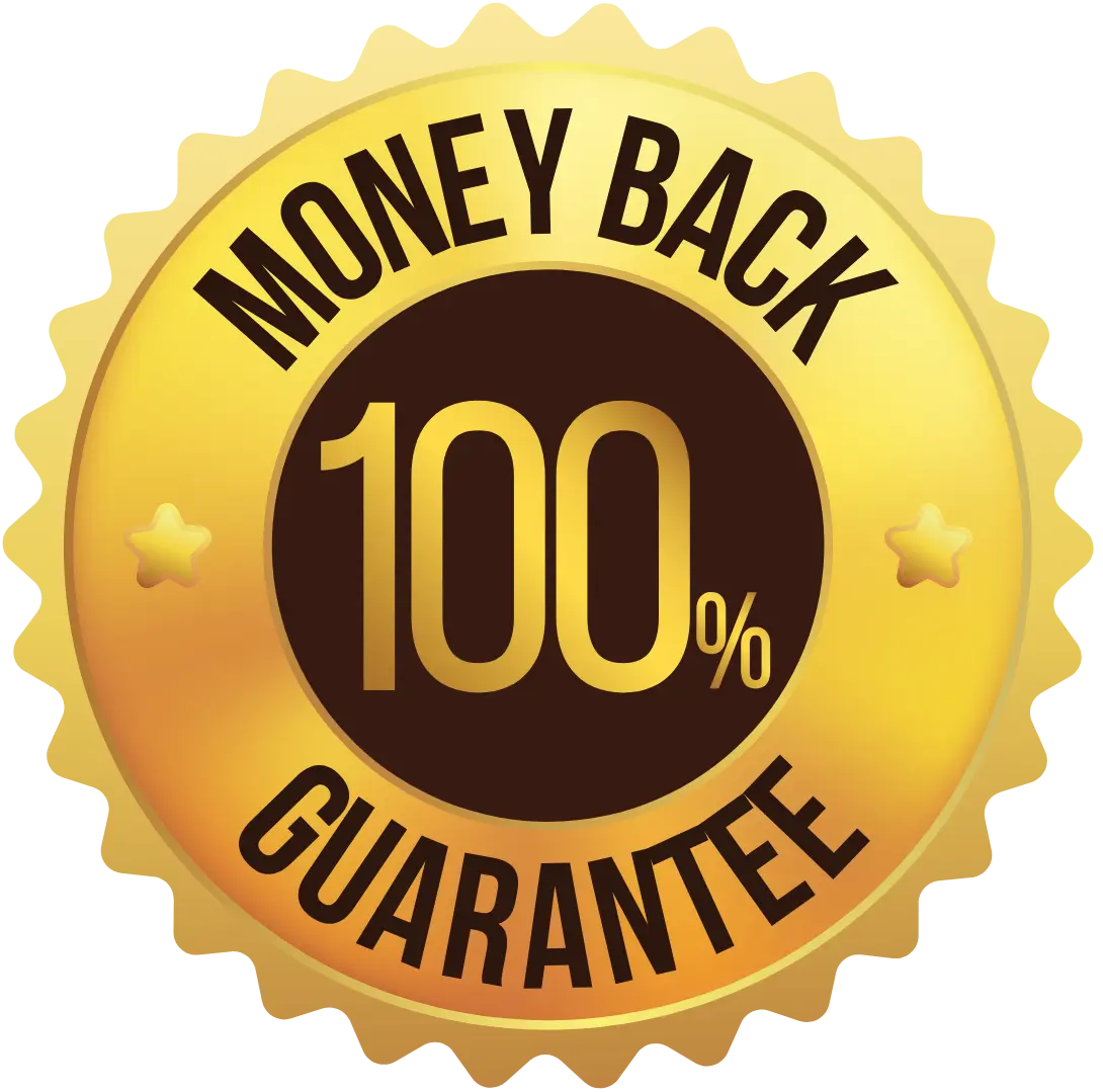 ViriFlow Usa money back guarantee badge